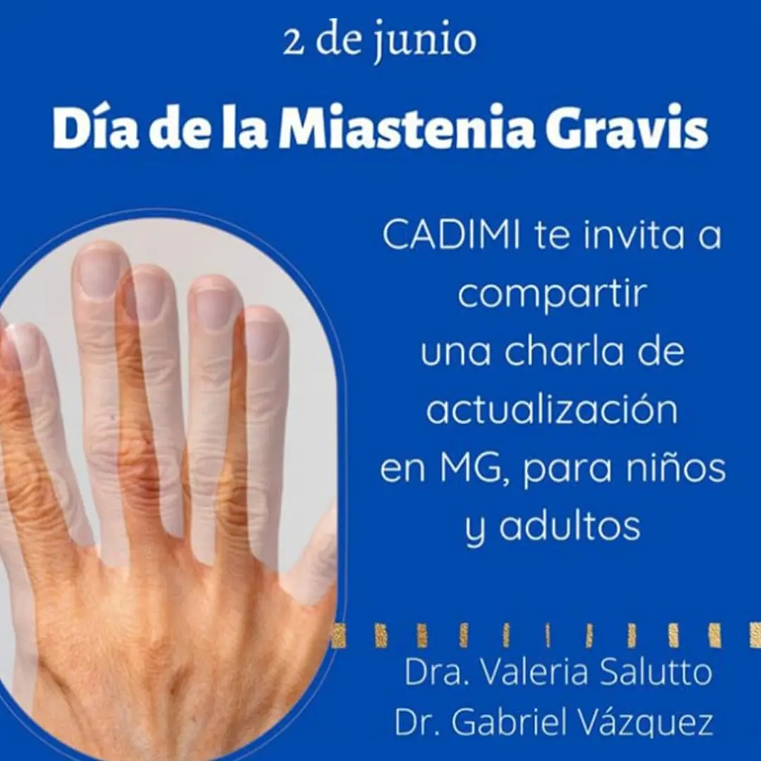CHARLA VIRTUAL SOBRE MIASTENIA GRAVIS
