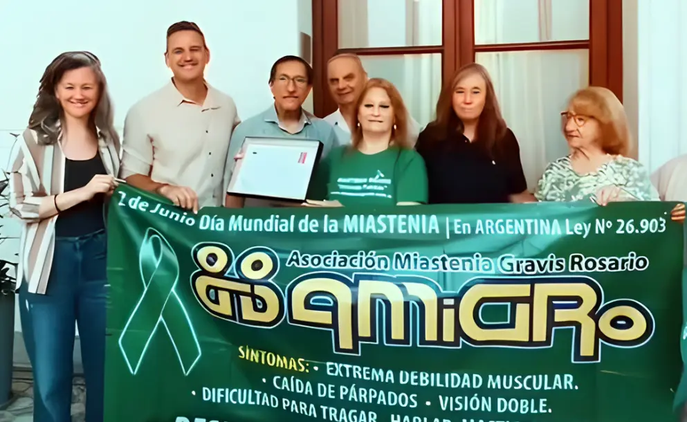 DISTINCION ESPECIAL PARA AMIGRO EN CASA DE GOBIERNO